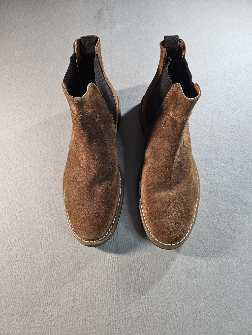 Steve Madden Men's Brown Suede Chelsea Boots Size 11 NWOT